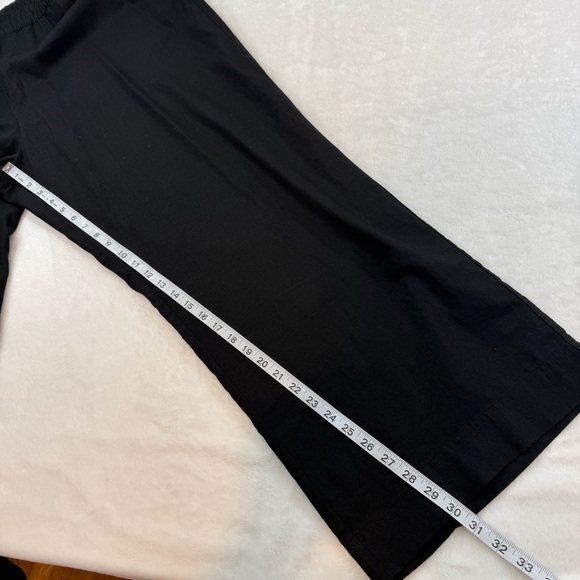 NWT Old Navy Women’s 2X Black High Rise Wide Leg Linen Blend Pants - Picture 13 of 14